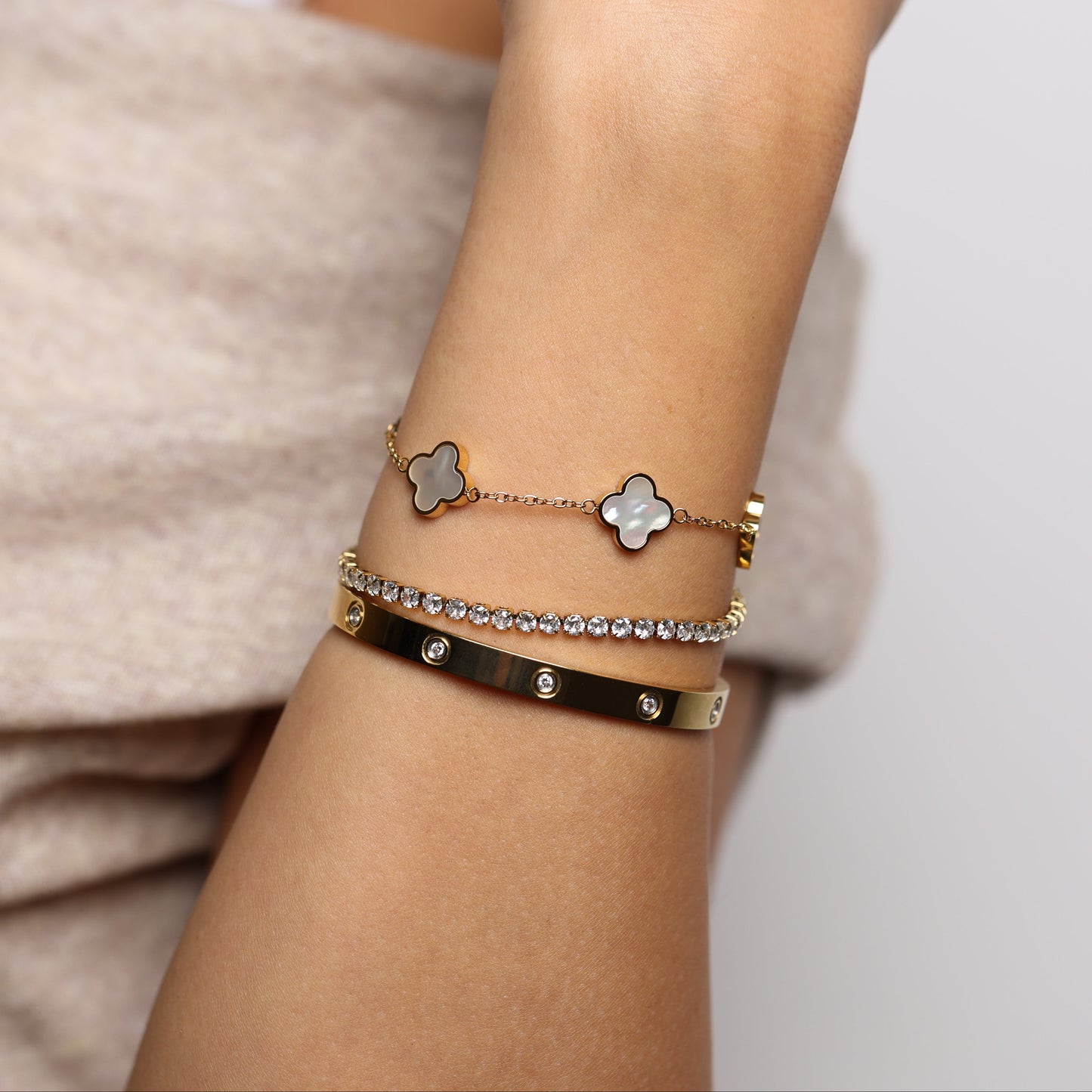 Aurelia Zirkonia Armreif