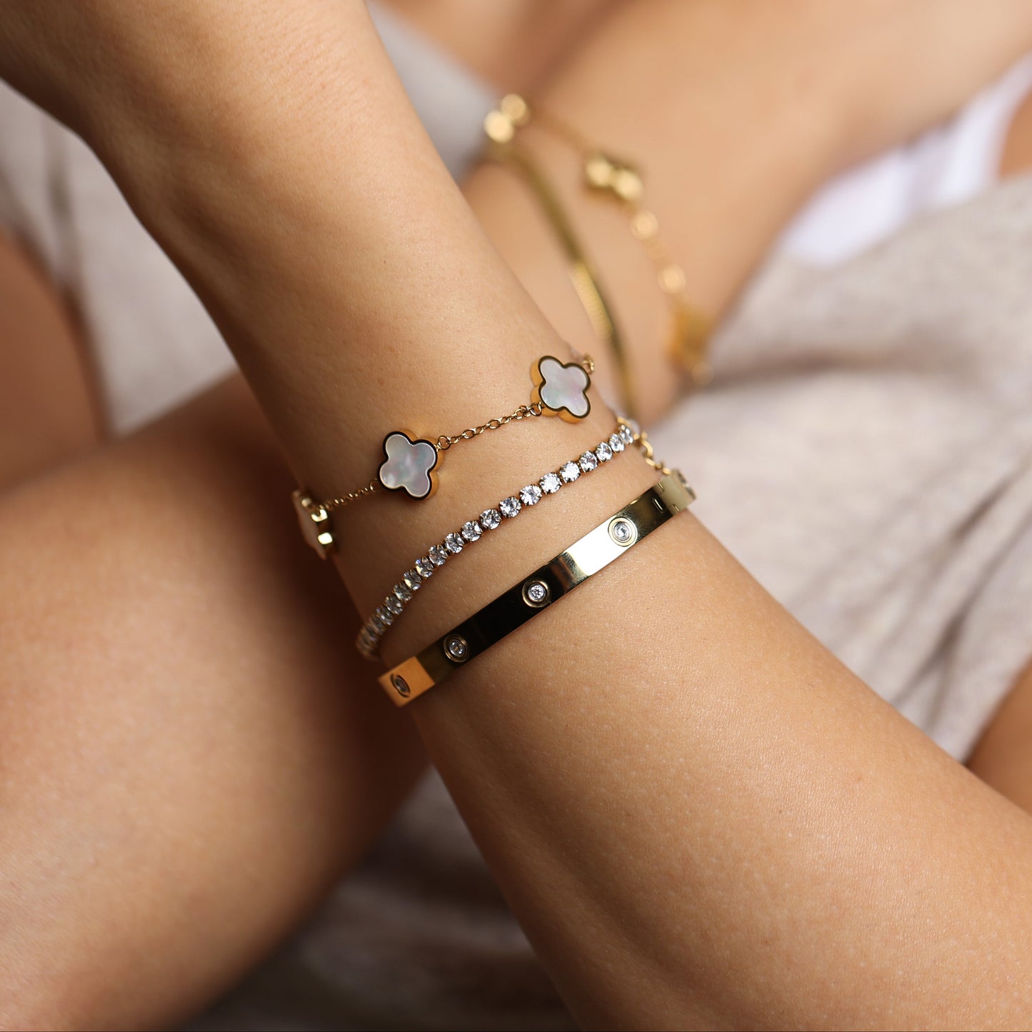 Aurelia Zirkonia Armreif